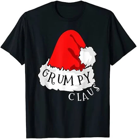 Grumpy Claus Matching Famiy Group Christmas T-Shirt