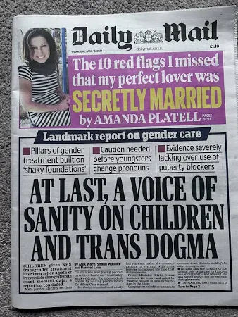 Daily Mail 10th April 2024 10/4/24