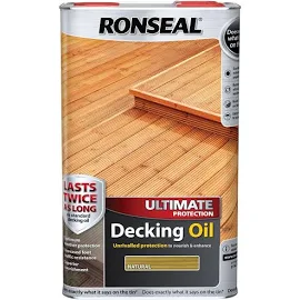 Ronseal - Ultimate Protection Decking Oil Natural 5 Litre