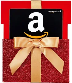 Amazon.co.uk Gift Card For Any Amount in A Red Reveal