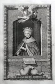 King Edward V of England and France, Rapin/Tindal Antique Portrait Print 1745