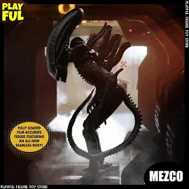 New Original Mezco Alien Romulus Xenomorph Anime Figure One:12 Facehugger Chestburster Action Figure