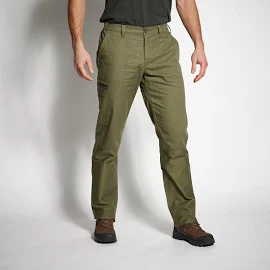 Solognac Men's Regular Trousers - Steppe 100 Green - L