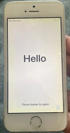 Iphone Se 16gb - Silver Unlocked - Good Condition -"read Description"