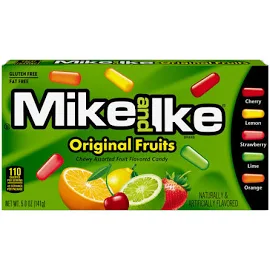 Mike & Ike Original Theater Box 5oz (141g) Pack of 6