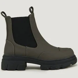 Matalan Khaki Chelsea Boots in Size 3 L42