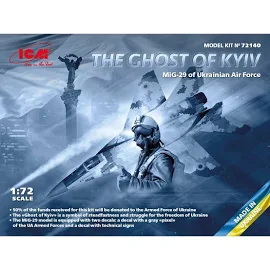 ICM Ghost of Kyiv MIG-29 Ukrainian Air Force 1:72 Model Kit 72140