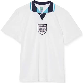Score Draw England '96 European Championship Retro Shirt - White - Mens