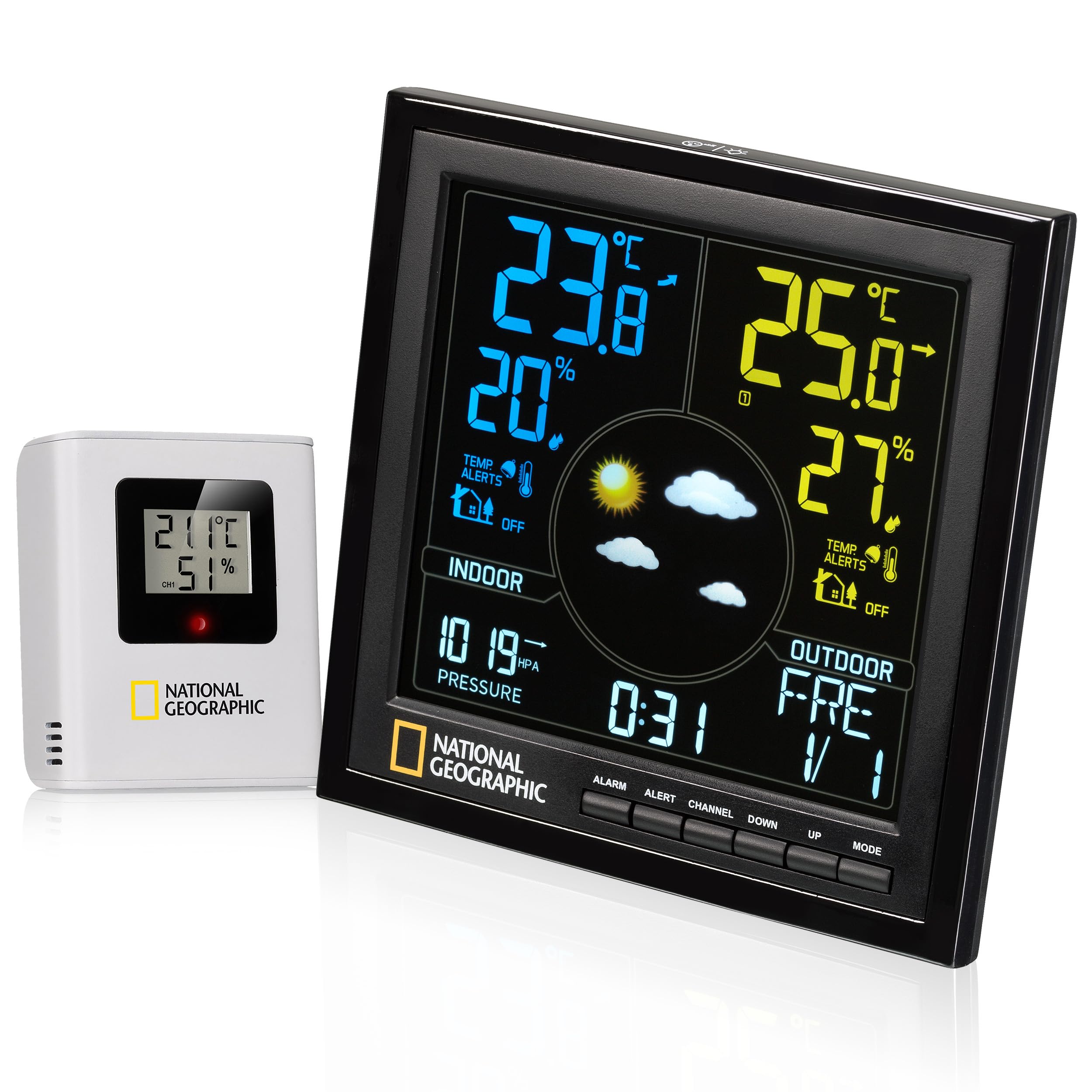National Geographic VA Colour RC Weather Station