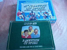 2 Off A Question Of Sport Bbc Classic Vintage Family Board Game Sports