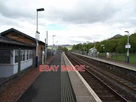 Photo Sanquhar Railway Station (2) On The Carlisle To Kilmarnock Line
