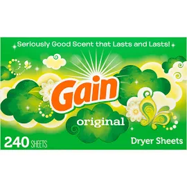 Gain Dryer Sheets, Original - 240 sheets