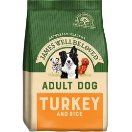 James Wellbeloved Adult Dog Food Turkey & Rice 15kg
