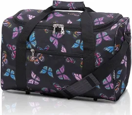 5 Cities (40x20x25cm) Ryanair Maximum Hand Luggage Holdall Flight Bag, New and Improved Ryanair Maximum Sized Under Seat Cabin Holdall – Take The Max