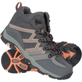 Mountain Warehouse Oscar Kids Walking Boots - Grey | Size 3