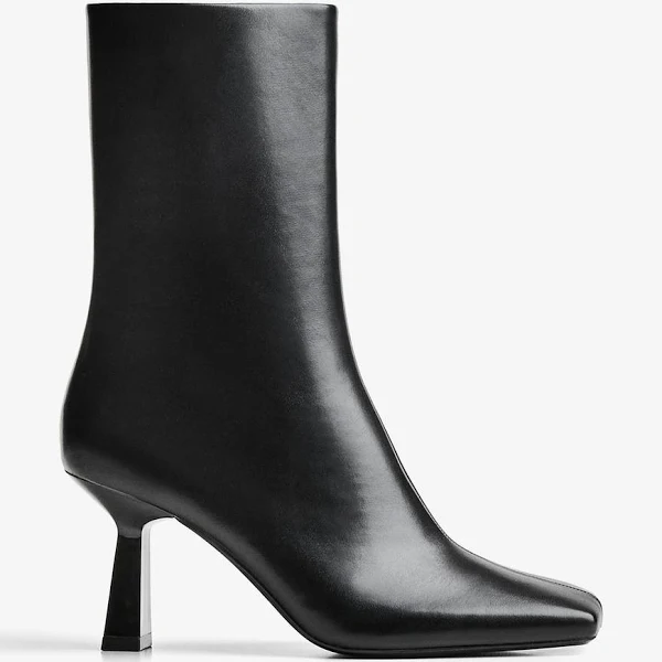 Bershka Women's Kitten Heel Ankle Boots