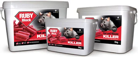 Ruby Block Rodent Bait