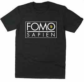 Fomo Sapien T-shirt - Bitcoin Crypto Reddit Btc Ltc Xrp Tee - In 6