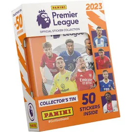 Premier League 2023 Sticker Collection Pocket Tin