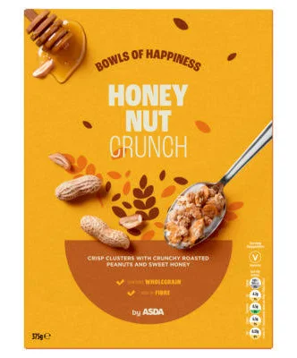 ASDA Honey Nut Crunch 375g
