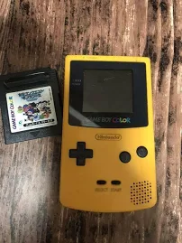 Nintendo Gb Game Boy Color Nintendo Game Boy Body Yellow From Japan