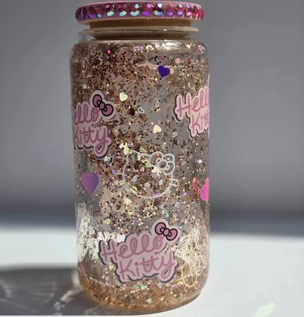 Hello Kitty Snowglobe Tumbler