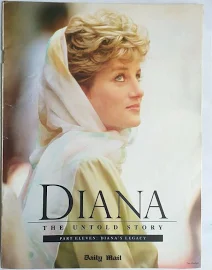 Diana The Untold Story Daily Mail Mini Mag Lady Diana Part 11 Diana's