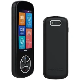 V10 3.0 Inch Touch Screen Smart Translator Black