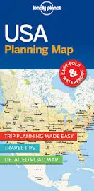 Lonely Planet USA Planning Map [Book]