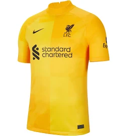 2021-2022 Liverpool Away Goalkeeper Shirt (Yellow)