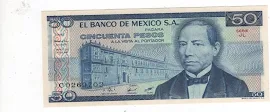 Mexico: 50 Pesos 27.1.1981 2