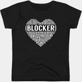Blocker Heart Women's T-Shirt | Blocker