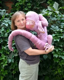 Embryo Alien Xenomorph Romulus Plush Toy Big Size