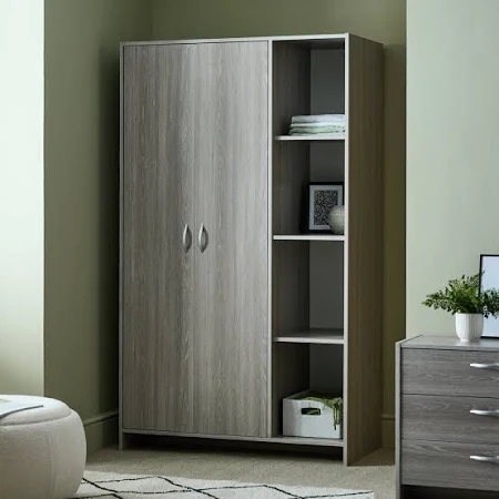 Argos Home Seville 2 Dr Open Shelf Wardrobe