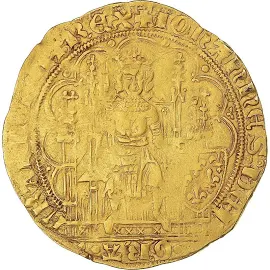 [1045341] Coin, France, Jean Ii Le Bon, Ecu D'or À La Chaise,