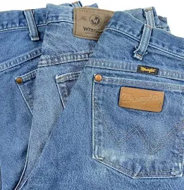 Vintage Wrangler Straight Leg Jeans Mid Blue Various Sizes