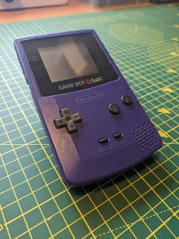 Grape Nintendo Gameboy Colour Tested & 100% Working Purple Game Boy