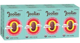 Joolies Organic Medjool Dates Snack Pack | 3 Pit-Free Dates, 8 Pack | Fresh California Grown Fruit | Vegan, Gluten-Free, Paleo, No Sugar Added |