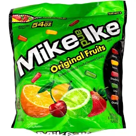 Mike and ike original fruits pack, 54 oz