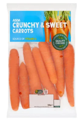 ASDA Crunchy & Sweet Carrots