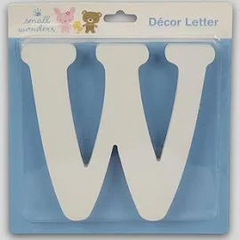 Small Wonders Wooden Letter Wall Decor, Letter W