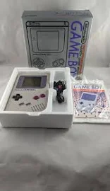 Gb Tested Game Boy + Original Box + Instructions + Headphones