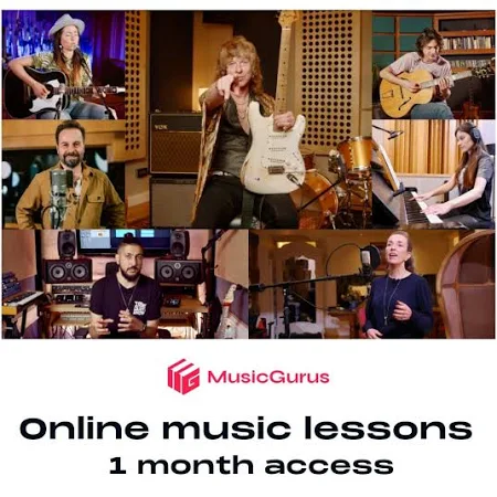 Musicgurus 1 Month Subscription