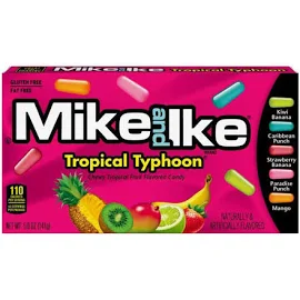 Mike & Ike Tropical Typhoon Theater Box 5oz (141g) Pack of 12