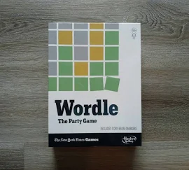 Wordle The Party Game Hasbro Board Game