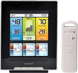 AcuRite 02007 Digital Home Weather Station with Morning Noon and Night...