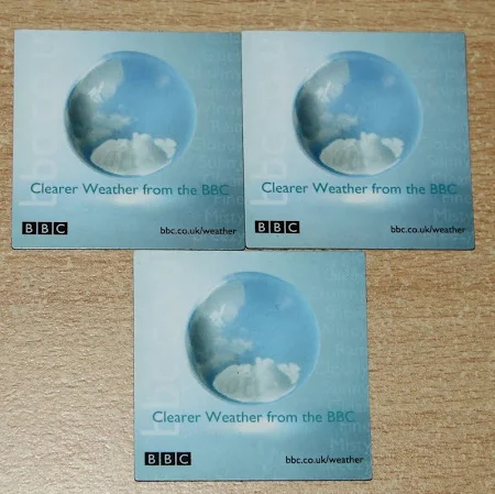 Vintage Bbc Weather Department Fridge Magnets – Bbc Television
