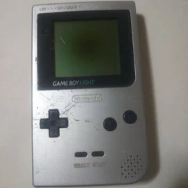 Nintendo Gameboy Light Game Boy Gb Mgb-101 Console Silver Tested