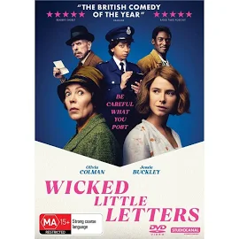 Wicked Little Letters Dvd | Olivia Colman | Region 4