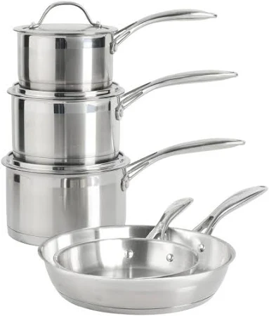 ProCook Professional Stainless Steel Cookware Set of 5
